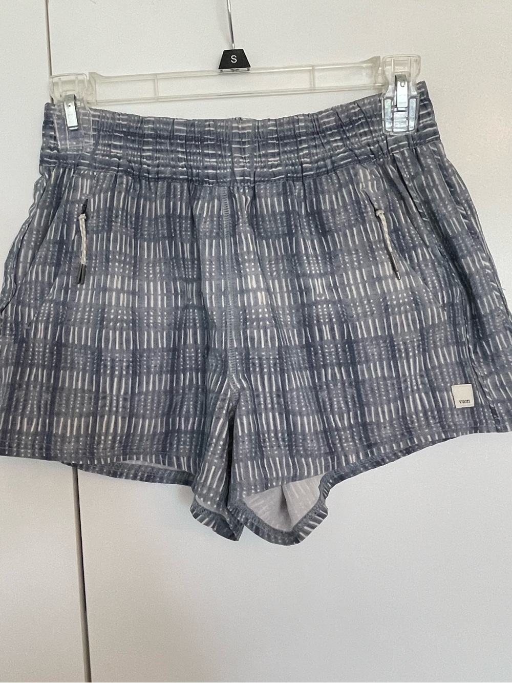 Vuori Grey/Blue Shorts